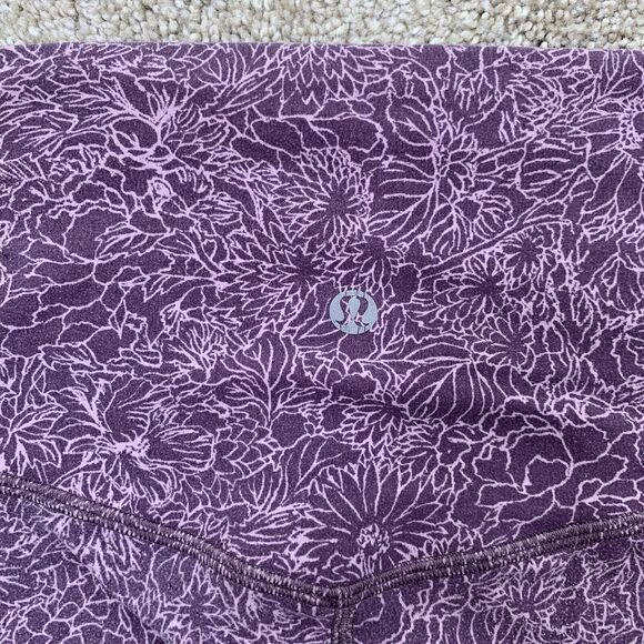 Lululemon Align Pant Size 2 Women 28" Inseam Yoga Gym Multicolor 46-14 - Picture 6 of 9